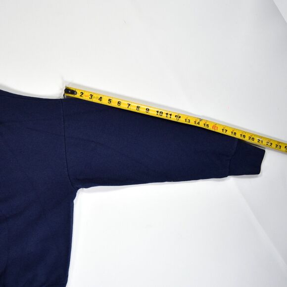 Vintage Christmas Holiday Puff Print Crewneck Sweatshirt - S - Picture 7 of 7